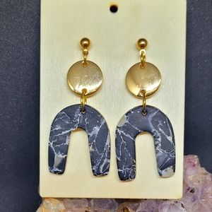 Polymer clay earrings